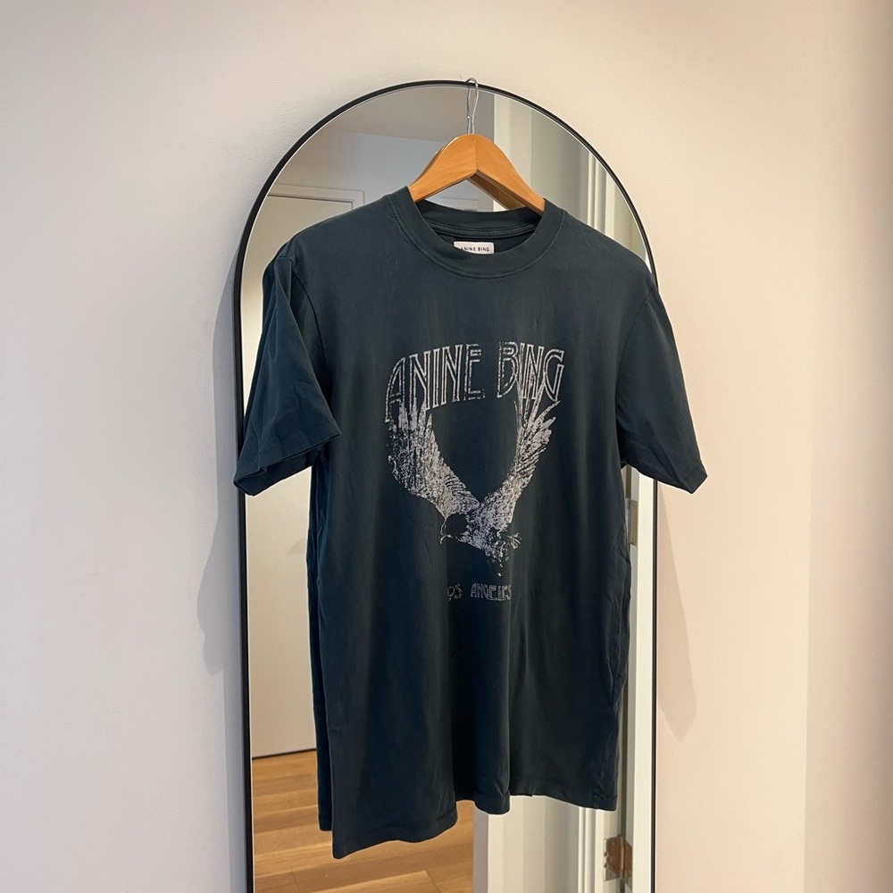 Anine Bing green Graphic Tshirt